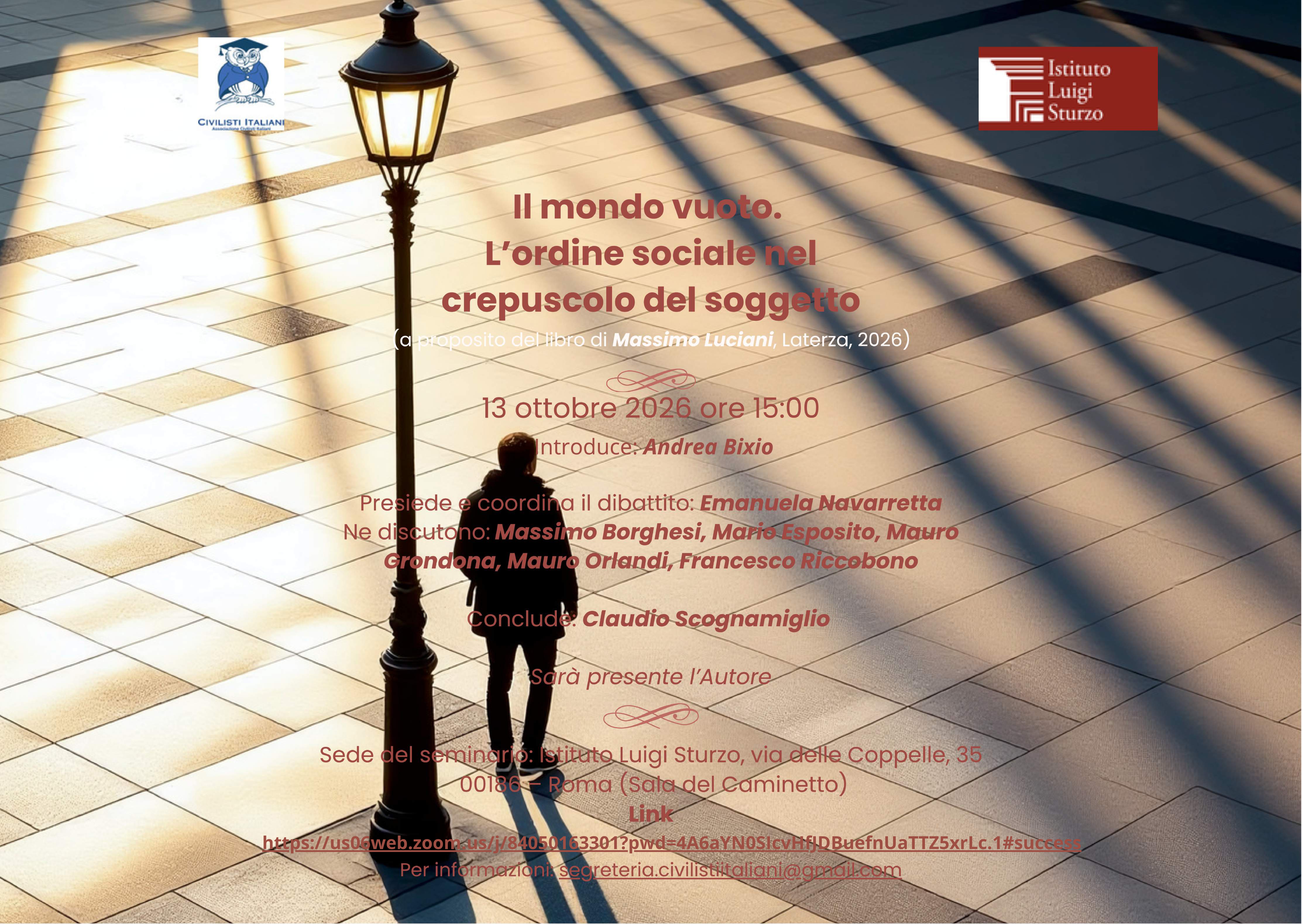  Il mondo vuoto. L'ordine sociale nel crepuscolo del soggetto 